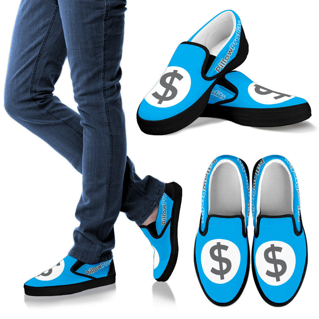 Adam Black Slipons