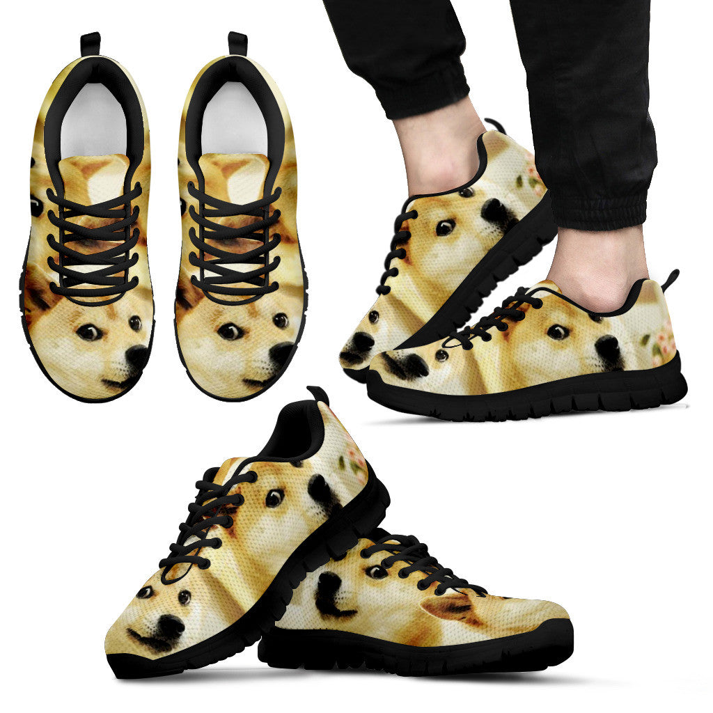 Doge Black Sneakers