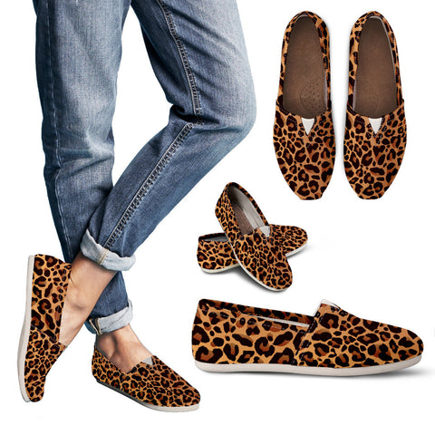 Leopard Print Womens Casual Shoes