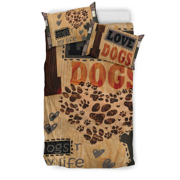 I Love Dogs Duvet - Bedding Set