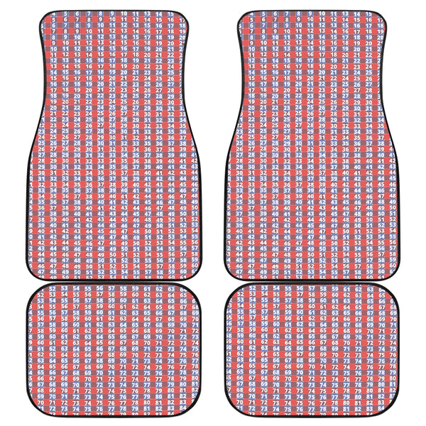 front and back mats dhl