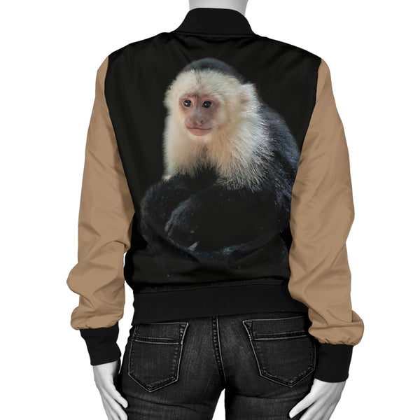 Capuchin Womens Bomber Jacket