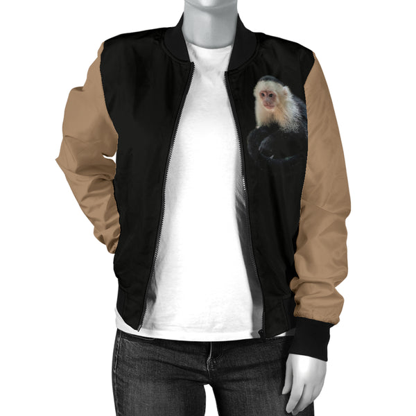 Capuchin Womens Bomber Jacket