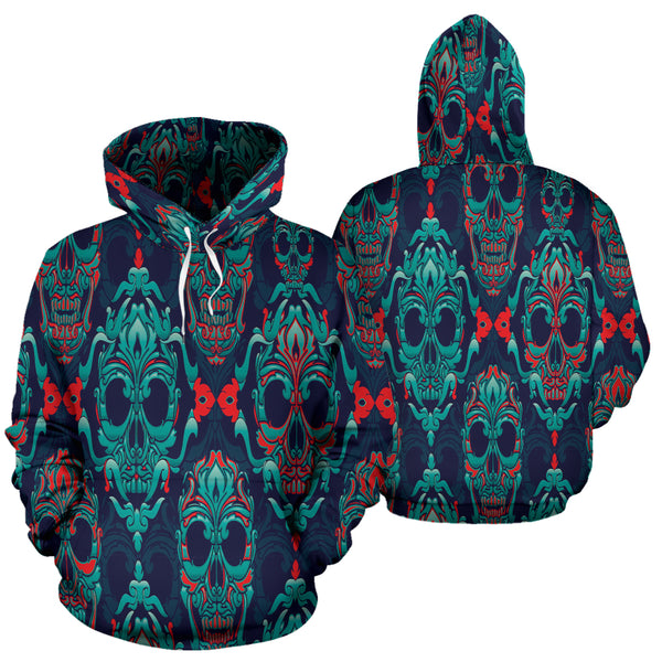 Skull All Over Hoodie