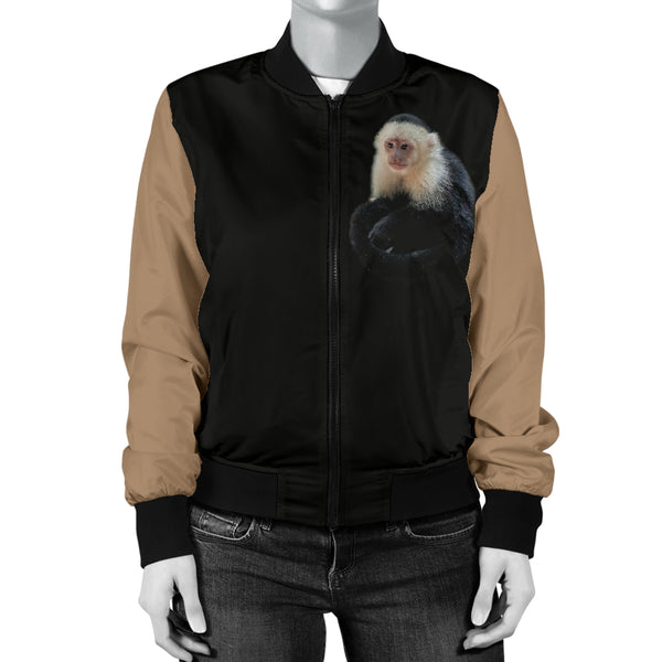 Capuchin Womens Bomber Jacket